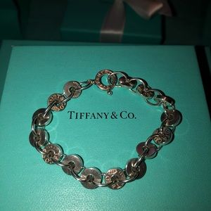 Two Sterling silver authentic Tiffany&co bracelets